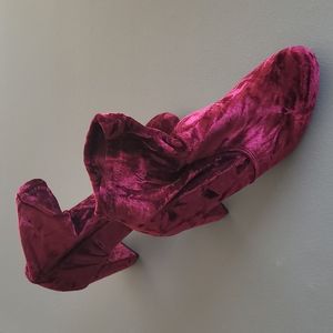 Express Velvet Booties
